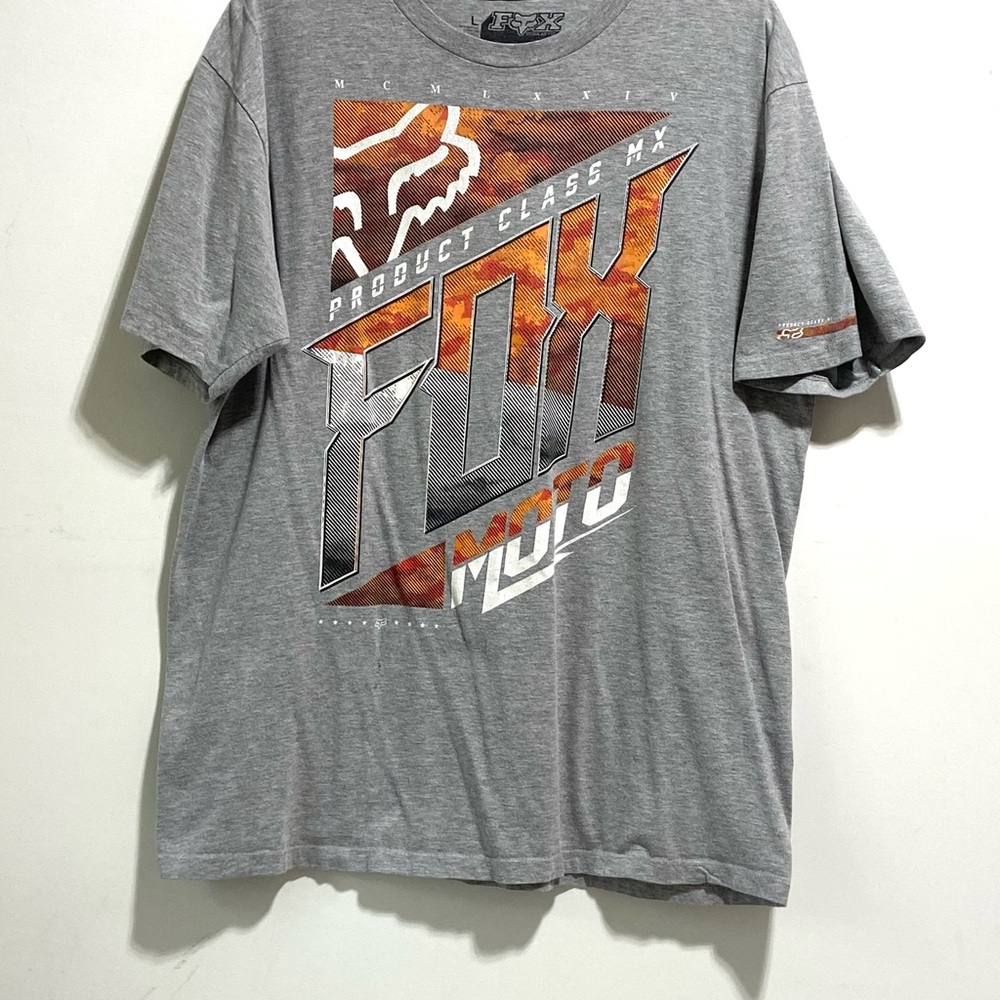 Fox Gray Short Sleeve Tee